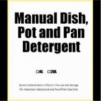 Manual dish, pot and pan detergent